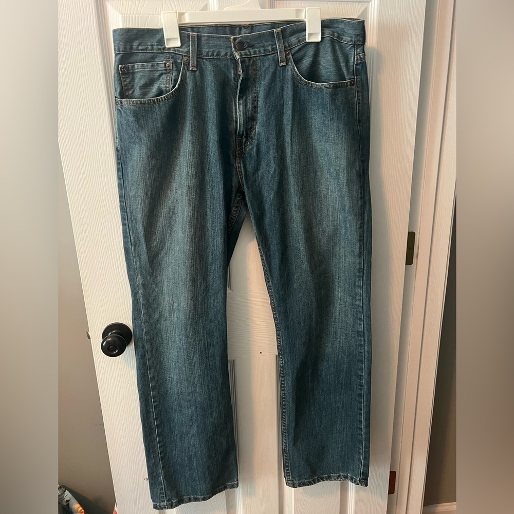 Levi 559 Classic Blue Denim Jeans Men’s Size 36x32